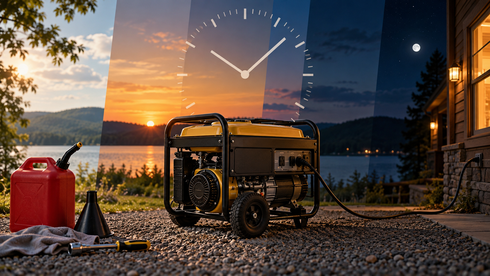 How Long Can a Portable Generator Run Continuously?